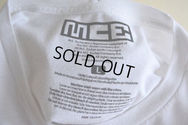 画像5: M.C.Escher Tシャツ  "Sky and Water I"  表記L