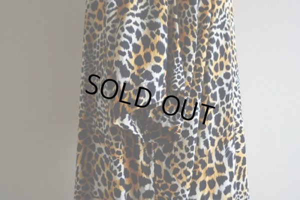 画像12: 1990s ヒョウ柄 レーヨンシャツ  表記XL