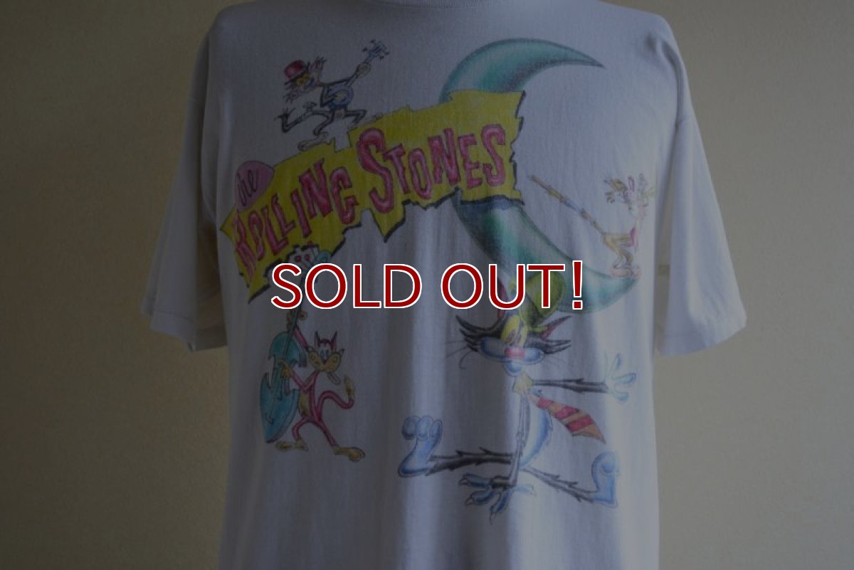 画像7: 1990s THE ROLLING STONES ペイントTシャツ　 表記L  (7)