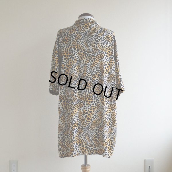 画像3: 1990s ヒョウ柄 レーヨンシャツ  表記XL