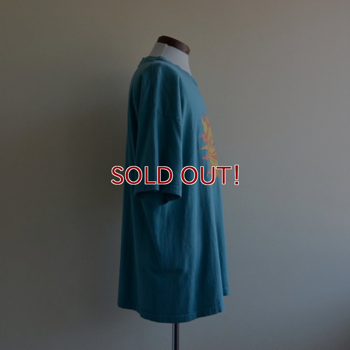 画像2: 1990s 太陽 アートプリントTシャツ　 MADE IN USA　 表記XL  (2)