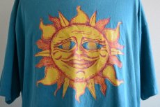 画像7: 1990s 太陽 アートプリントTシャツ　 MADE IN USA　 表記XL  (7)