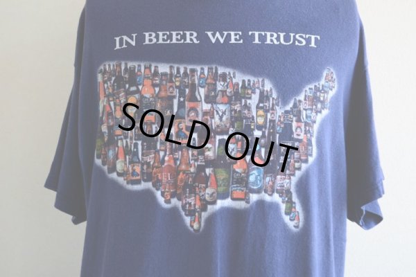 画像7: IN BEER WE TRUST プリントTシャツ　 表記L 