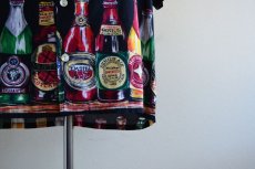 画像10: 1990s ビール柄 コットンシャツ　 MADE IN USA　 表記L  (10)