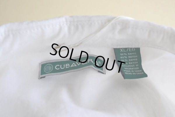 画像5: CUBAVERA ラミー×レーヨン半袖シャツ  表記XL