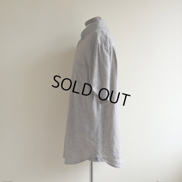 画像4: ORVIS マチ付き半袖リネンシャツ  表記L