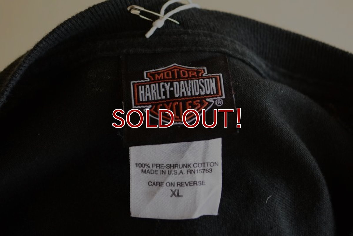 画像5: 2000s HARLEY-DAVIDSON プリントTシャツ　 表記XL  (5)
