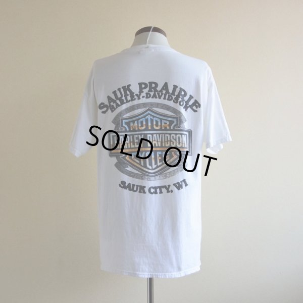画像3: 2000s〜 HARLEY-DAVIDSON ポケットTシャツ　 実寸L 
