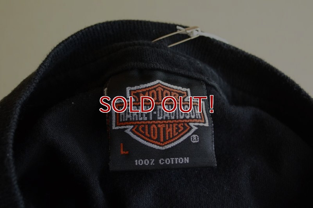 画像5: 1990s HARLEY-DAVIDSON プリントTシャツ　 表記L  (5)