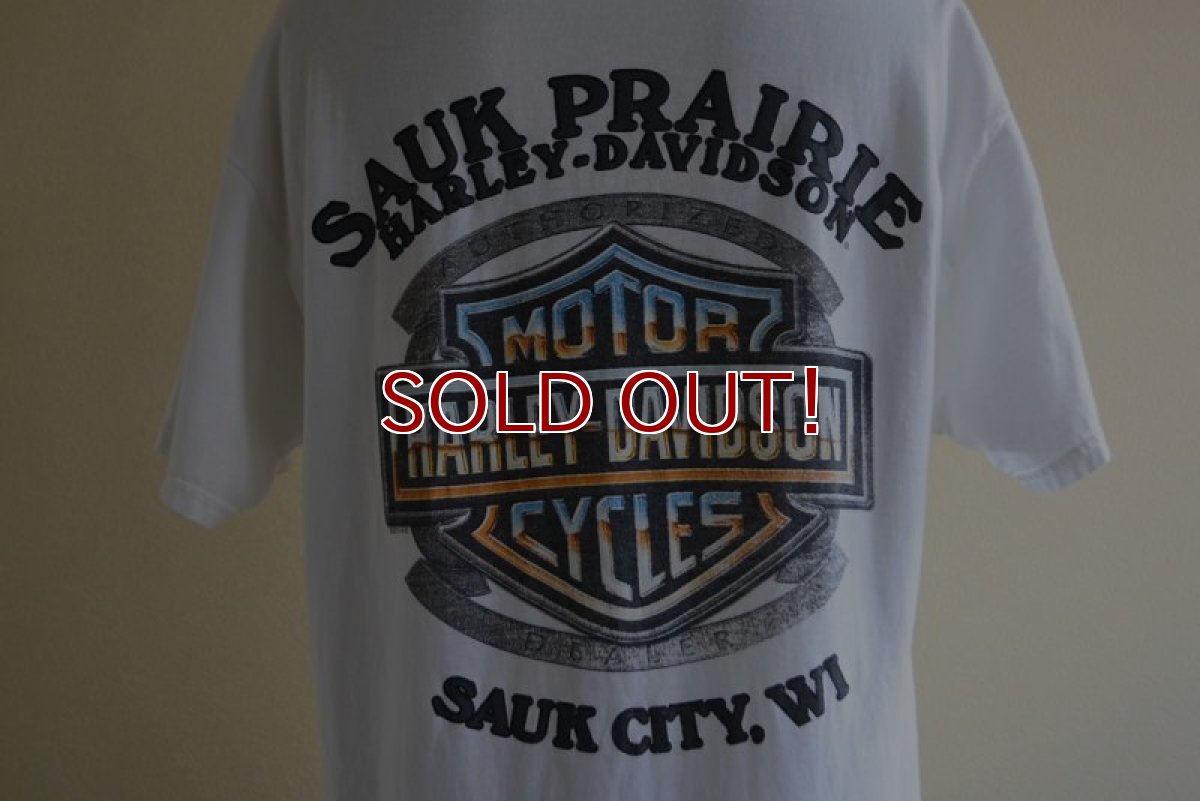 画像10: 2000s〜 HARLEY-DAVIDSON ポケットTシャツ　 実寸L  (10)