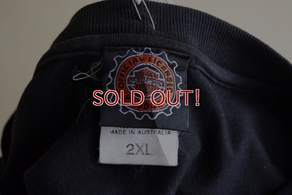 画像5: 1990s HARLEY-DAVIDSON プリントTシャツ　 MADE IN AUSTRALIA　 表記2XL  (5)