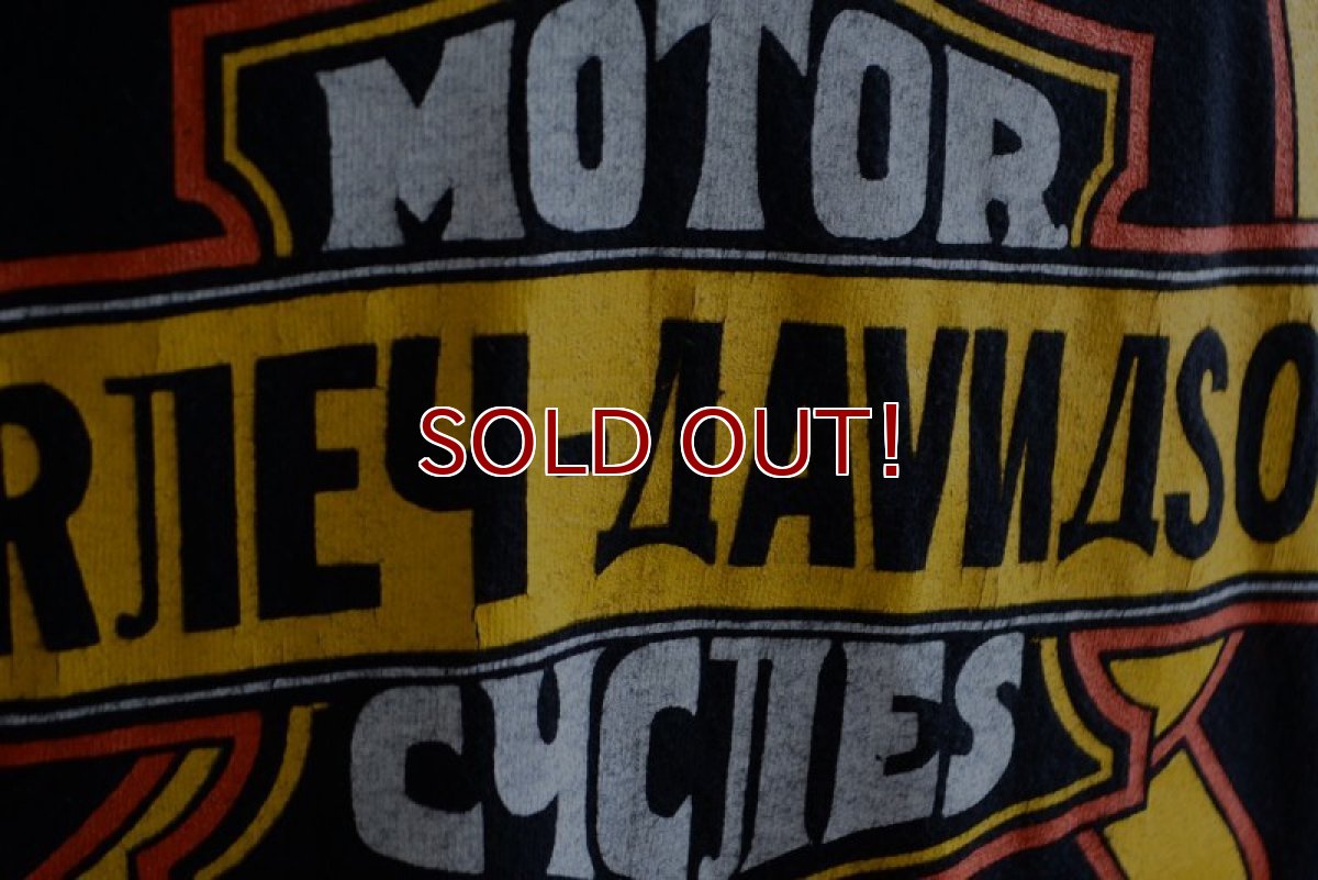画像9: 1990s HARLEY-DAVIDSON プリントTシャツ　 表記L  (9)