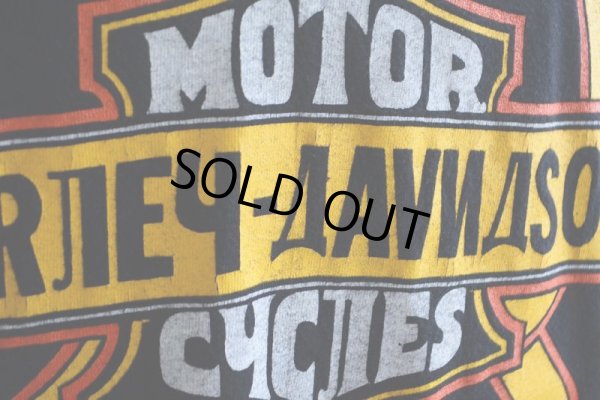 画像9: 1990s HARLEY-DAVIDSON プリントTシャツ  表記L