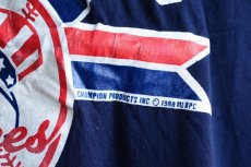 画像10: 1980s Champion NEW YORK YANKEES プリントTシャツ　 表記XL  (10)