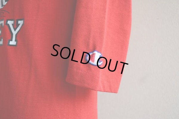 画像12: 1980s Champion フットボールTシャツ　 WISCONSIN HOCKEY　 表記S 