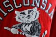 画像9: 1980s Champion フットボールTシャツ　 WISCONSIN HOCKEY　 表記S 