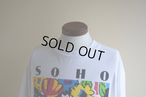 画像6: 1990s SOHO NEW YORK アートTシャツ  MADE IN USA  表記XL