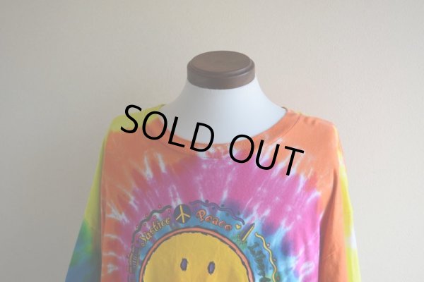 画像7: 1990s〜 PEACE タイダイTシャツ  表記XL