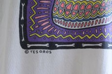 画像9: 1990s TESOROS カラベラアートTシャツ　 表記XL  (9)