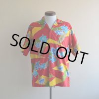 ORIGINAL JAMS コットンアロハシャツ　 Surf Line HAWAII　 表記M 