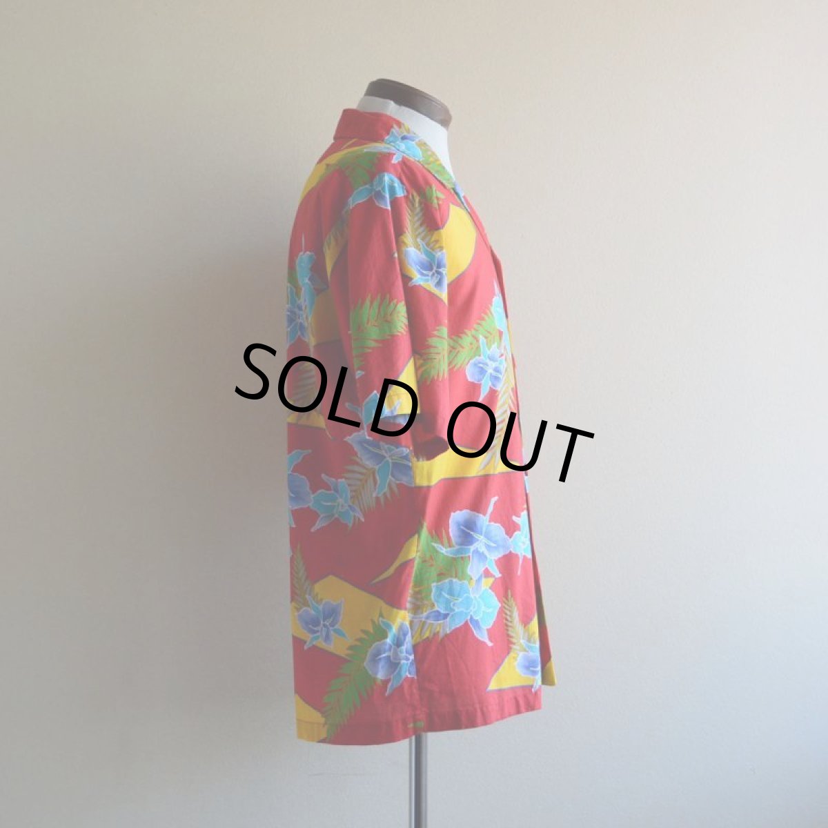 画像2: ORIGINAL JAMS コットンアロハシャツ　 Surf Line HAWAII　 表記M  (2)