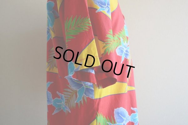 画像10: ORIGINAL JAMS コットンアロハシャツ　 Surf Line HAWAII　 表記M 