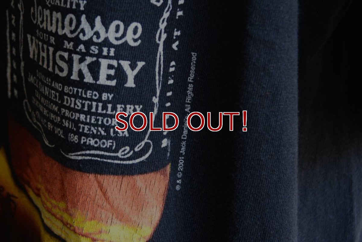 画像10: 2000s JACK DANIEL'S 両面プリントTシャツ　 実寸L  (10)