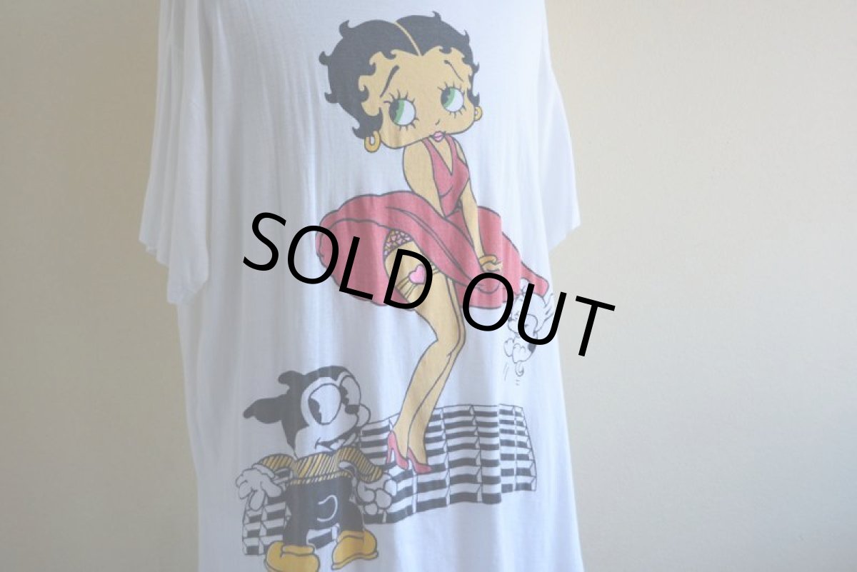 画像8: 1990s〜 Betty Boop プリントTシャツ　 表記XL  (8)