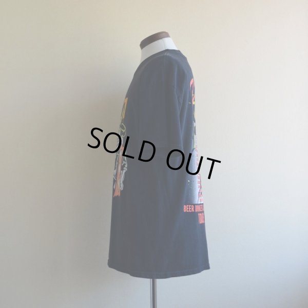 画像4: ’03 ZZ TOP BEER DRINKERS AND HELL RAISERS TOUR Tシャツ　 表記L 