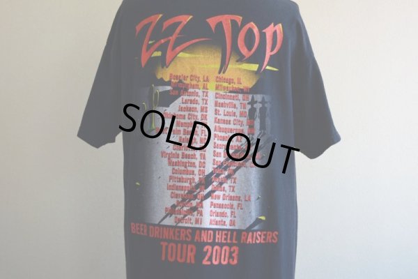 画像13: ’03 ZZ TOP BEER DRINKERS AND HELL RAISERS TOUR Tシャツ　 表記L 