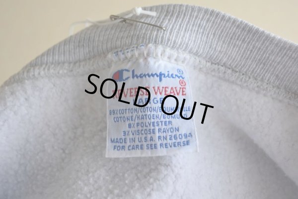 画像5: 1990s Champion リバースウィーブスウェット　 RUTGERS　 表記L 