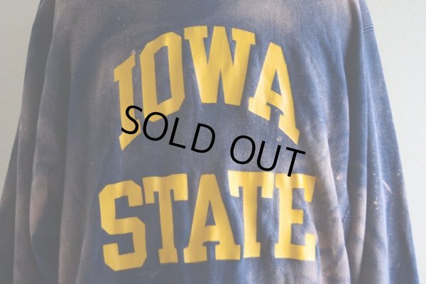 画像9: 1990s Champion リバースウィーブスウェット　 IOWA STATE / ブリーチ　 表記XL 