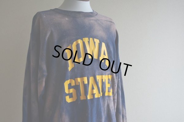 画像8: 1990s Champion リバースウィーブスウェット　 IOWA STATE / ブリーチ　 表記XL 