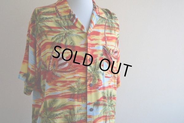 画像9: 1990s Pineapple Connection レーヨンアロハシャツ　 表記S 