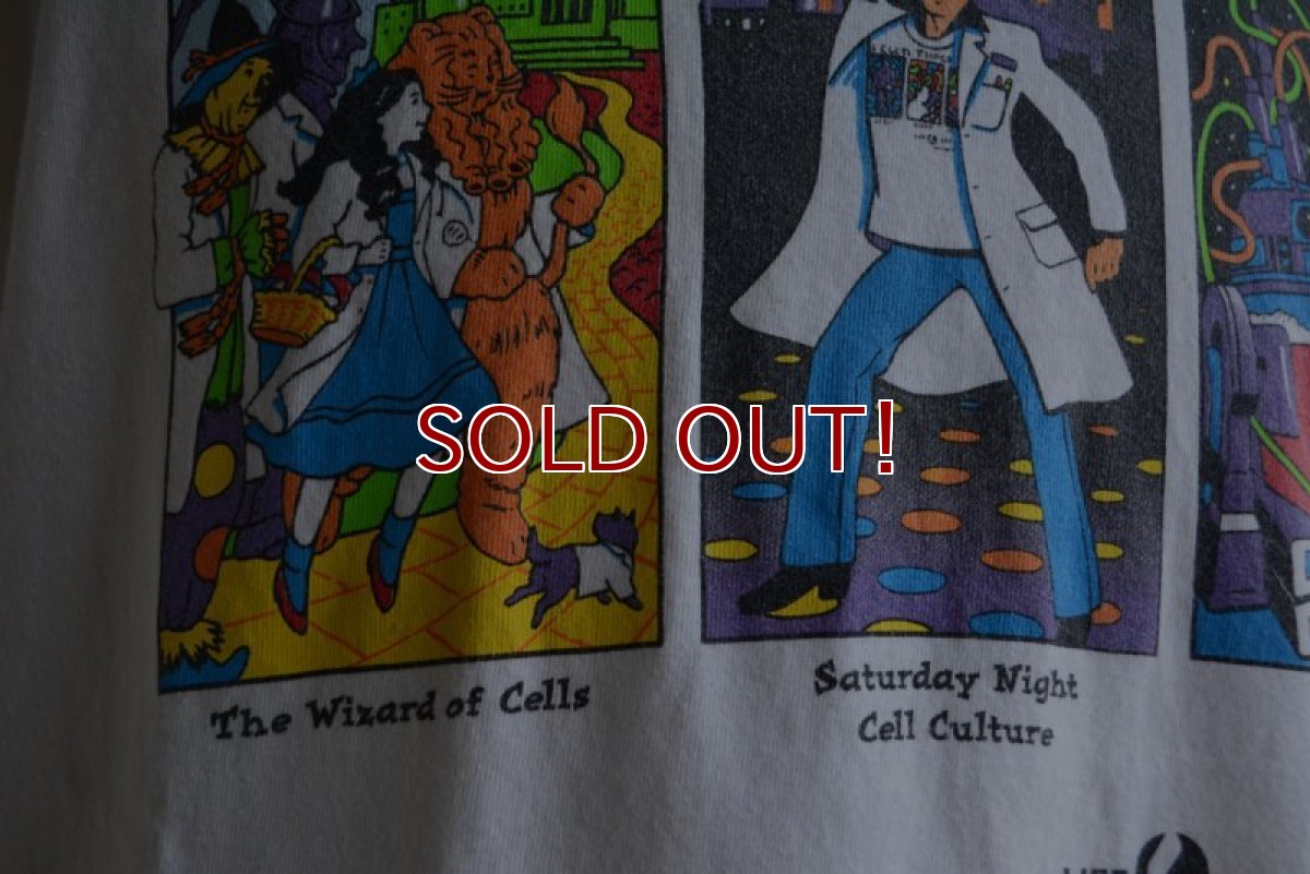 画像9: 1990-00s CELL CULTURE AT THE MOVIES パロディTシャツ　 表記L  (9)