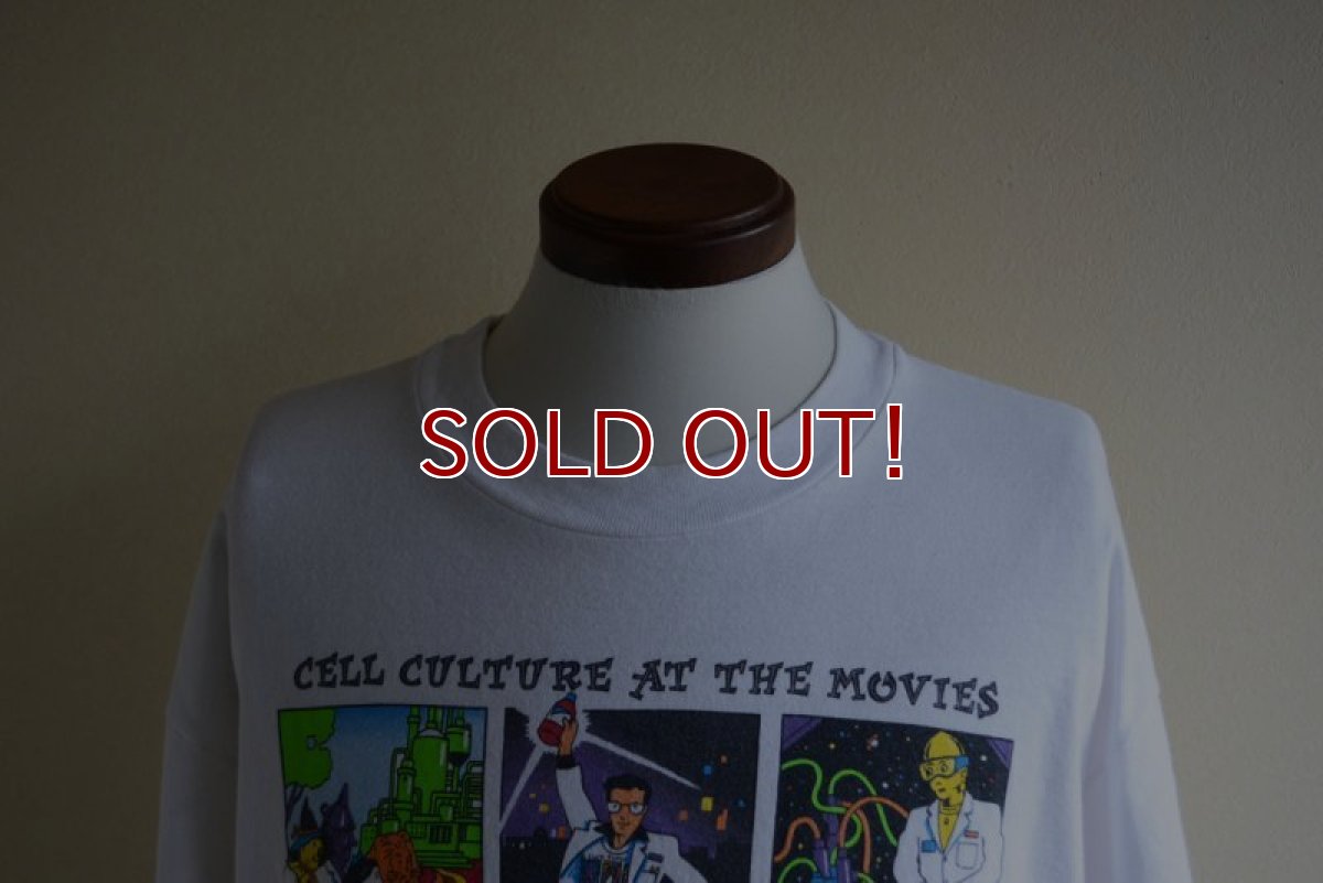 画像6: 1990-00s CELL CULTURE AT THE MOVIES パロディTシャツ　 表記L  (6)