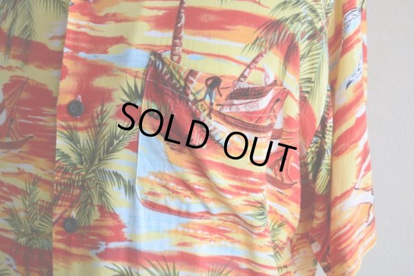 画像8: 1990s Pineapple Connection レーヨンアロハシャツ　 表記S 