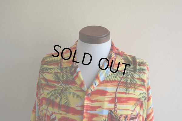 画像6: 1990s Pineapple Connection レーヨンアロハシャツ　 表記S 