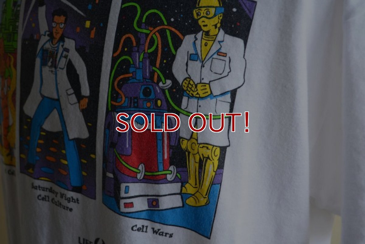 画像10: 1990-00s CELL CULTURE AT THE MOVIES パロディTシャツ　 表記L  (10)