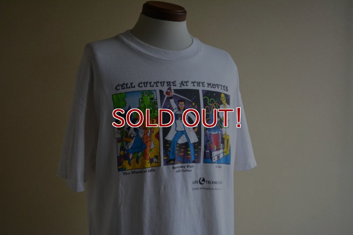 画像7: 1990-00s CELL CULTURE AT THE MOVIES パロディTシャツ　 表記L  (7)