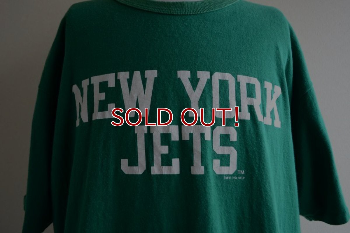 画像9: 1990s Champion NFL NEW YORK JETS プリントTシャツ　 MADE IN USA　 表記XL  (9)