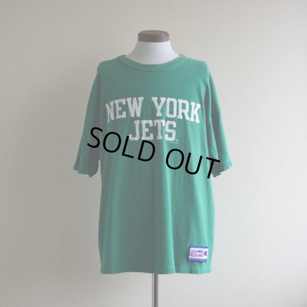 画像1: 1990s Champion NFL NEW YORK JETS プリントTシャツ　 MADE IN USA　 表記XL 