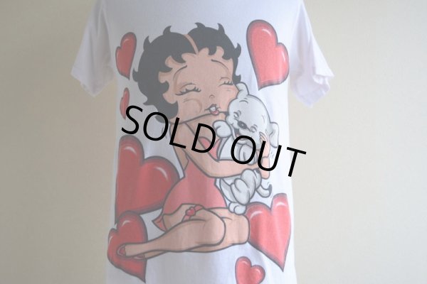 画像7: 1990s Betty Boop プリントTシャツ  MADE IN USA  表記S