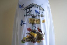 画像8: 2000s Bird Bounty CAFE L/S Tシャツ　 表記L  (8)