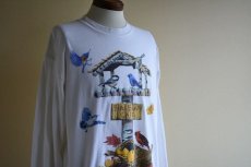 画像7: 2000s Bird Bounty CAFE L/S Tシャツ　 表記L  (7)