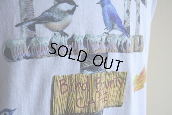 画像9: 2000s Bird Bounty CAFE L/S Tシャツ  表記L