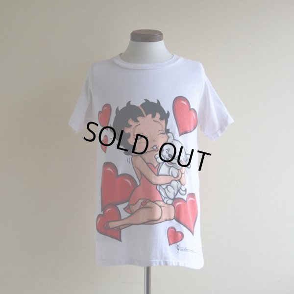 画像1: 1990s Betty Boop プリントTシャツ　 MADE IN USA　 表記S 