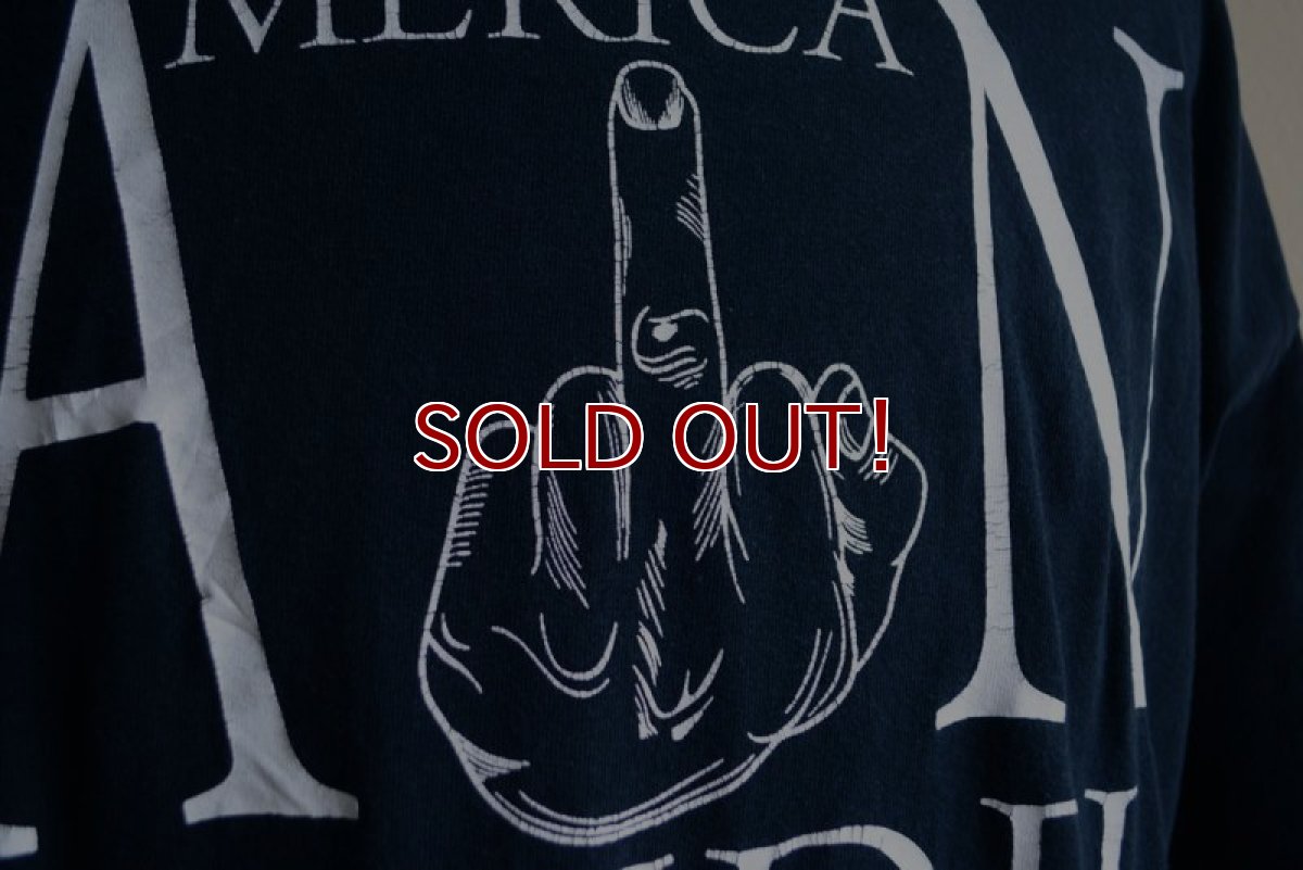 画像10: AMERICAN INFIDEL F〇CK Tシャツ　 表記XL  (10)