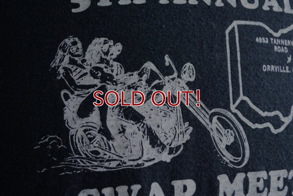 画像9: 1980s MOTORCYCLE プリントTシャツ　 表記L  (9)