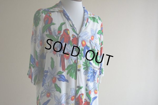 画像9: 1990s BASIX レーヨンアロハシャツ　 表記M 